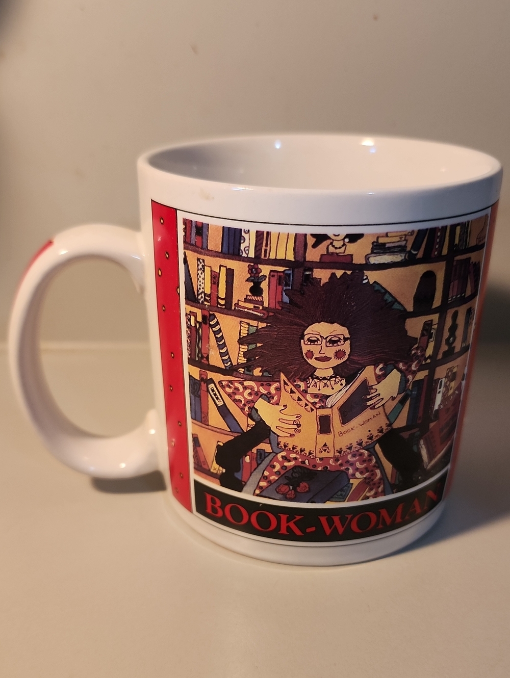 *Rare* Vintage 1993 Book-Woman Coffe Mug